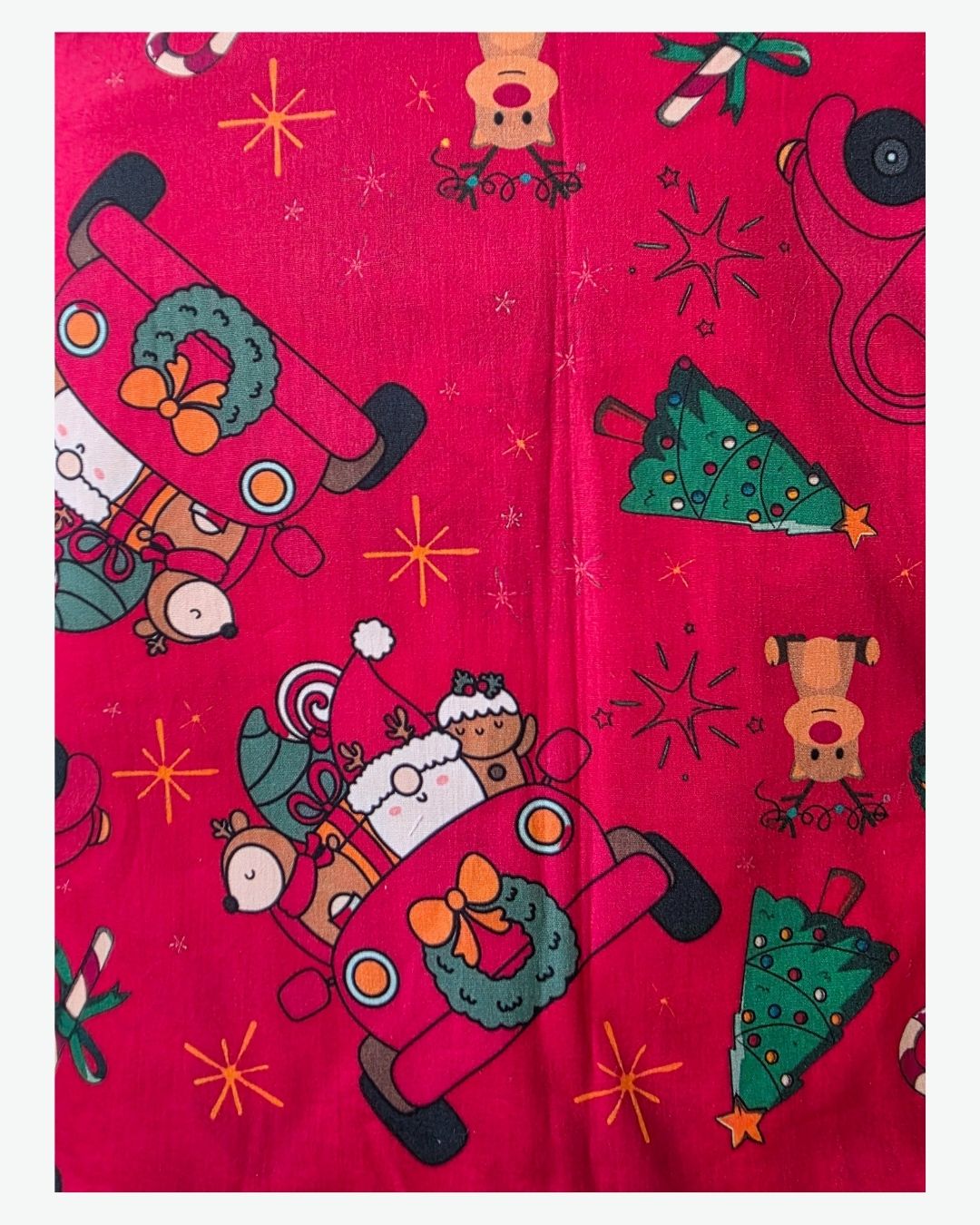 Christmas Printed Unisex Kids Nightsuit