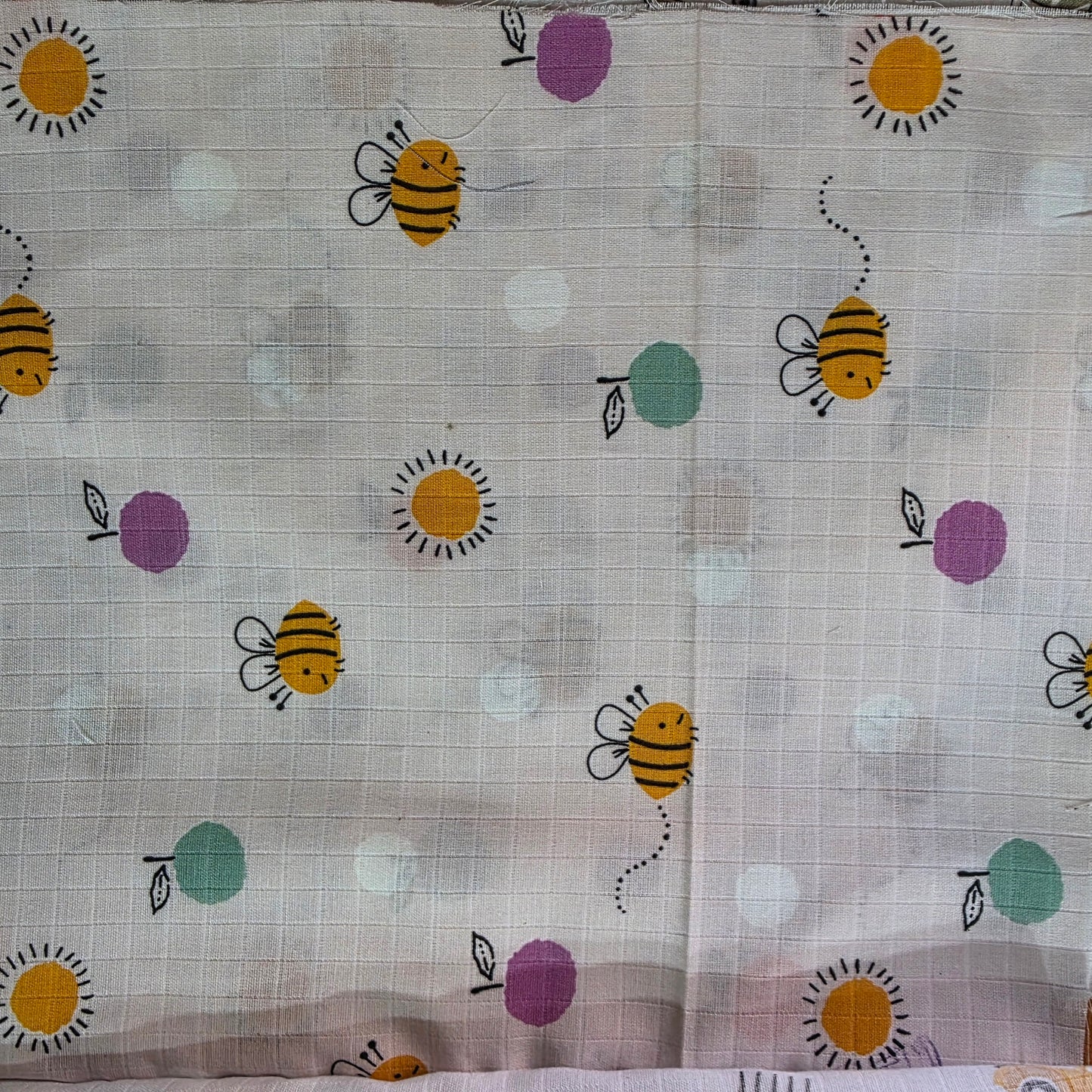 Honeybee Print Kids Outfit Set