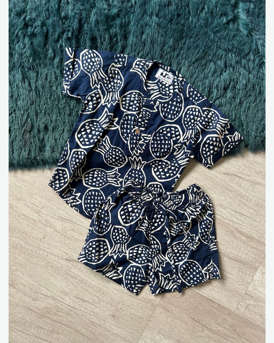 Pineapple Pop Cotton Coord Set