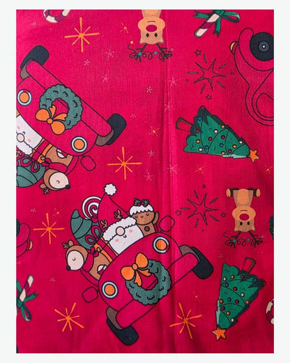 Christmas Printed Unisex Kids Nightsuit