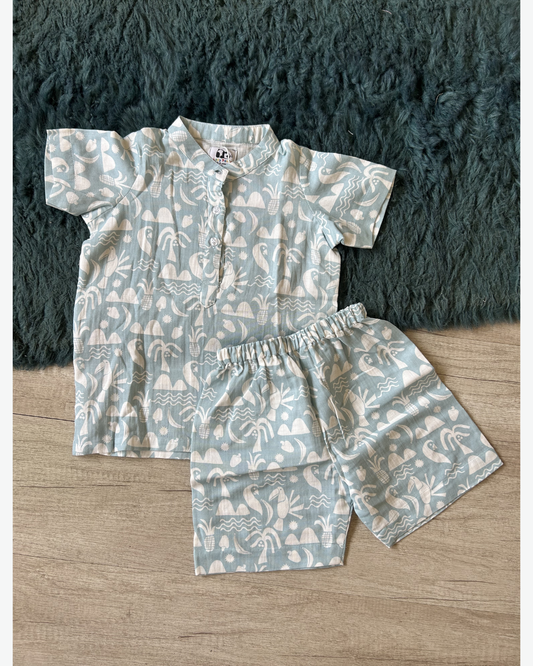 Tropical Breeze Cotton Coord Set